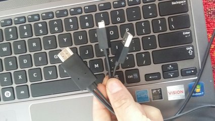 三星535U3C笔记本连接海尔电视的详细步骤（配HDMI线）